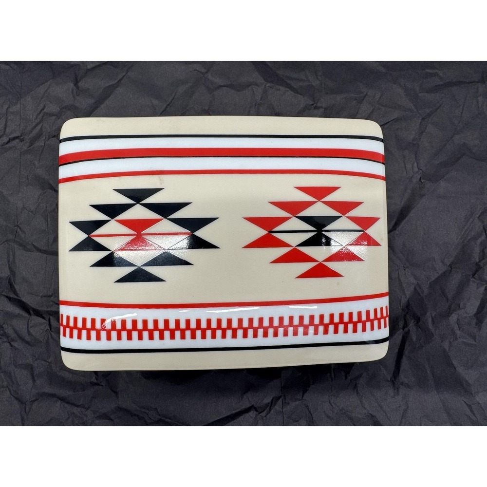 Trifles Japan Porcelain Card Set 52 • Vintage 1980s Geometric Southwestern Decor - Picture 8 of 13